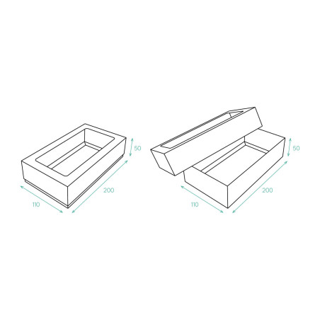 Two-Piece Cardboard Box