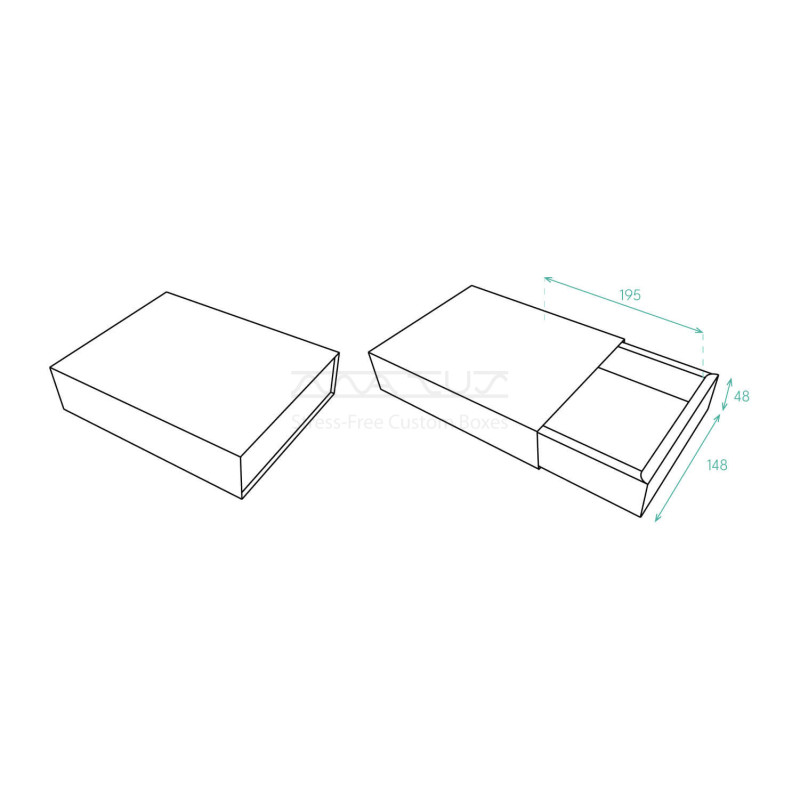 Box with Double Walls and Sleeve