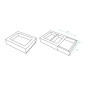 Box with Double Walls and Sleeve