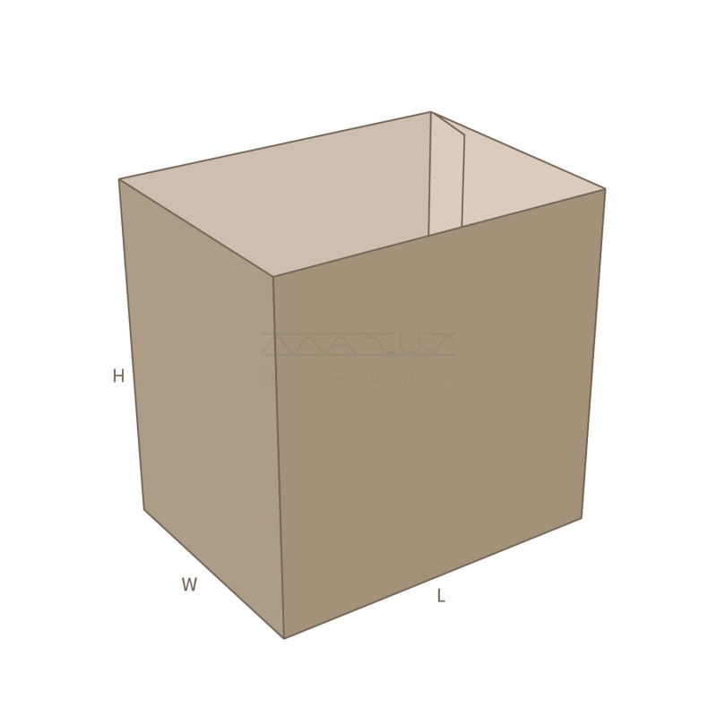 FEFCO 0200 Slotted Box Open Top FEFCO 0200 Slotted Box Open Top