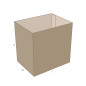 FEFCO 0200 Slotted Box Open Top FEFCO 0200 Slotted Box Open Top