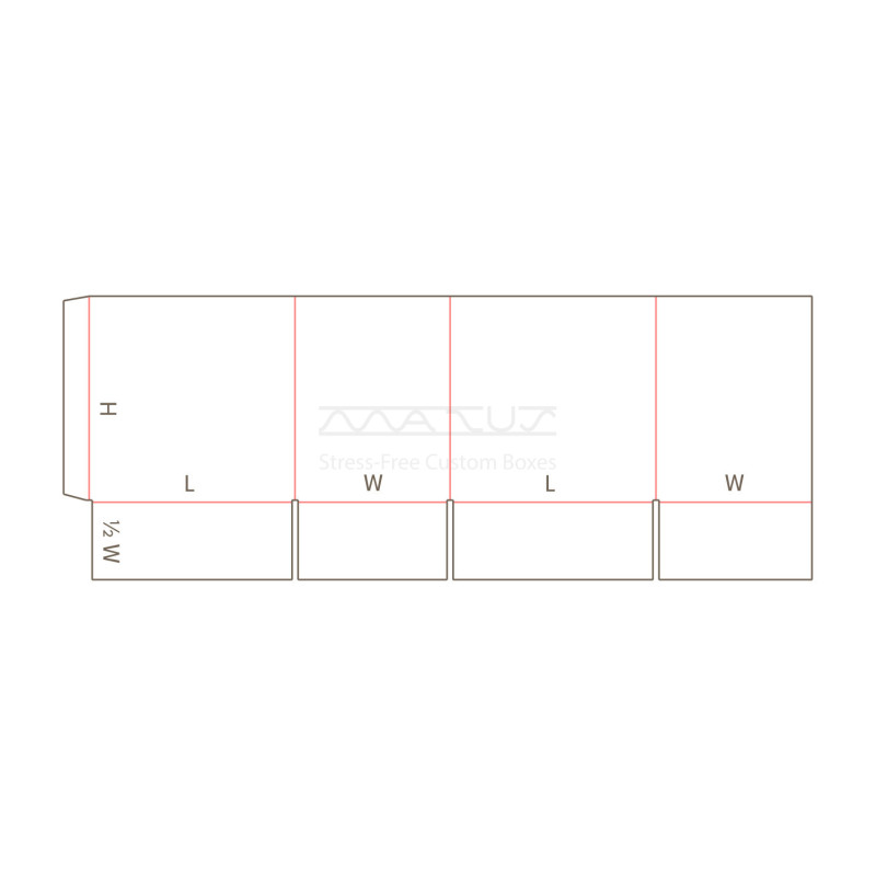 FEFCO 0200 Slotted Box Open Top FEFCO 0200 Slotted Box Open Top