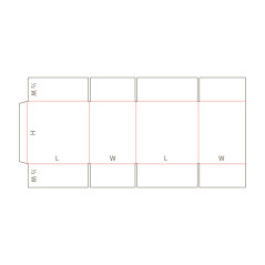 FEFCO 0201 Regular Slotted Container (RSC)