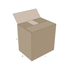 FEFCO 0201 – Vakiomallinen kuljetuslaatikko