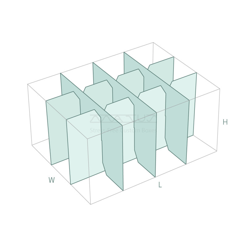 FEFCO 0933 – Standard Corrugated Cardboard Partition FEFCO 0933 – Standard Corrugated Cardboard Partition