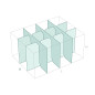 FEFCO 0933 – Standard Corrugated Cardboard Partition FEFCO 0933 – Standard Corrugated Cardboard Partition