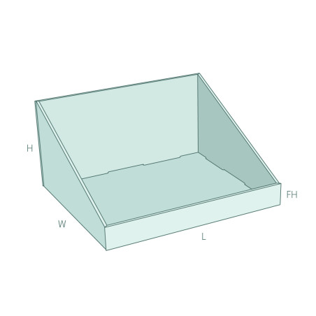FEFCO 0804 – Luo oma esittelyteline 3D-esikatselulla | MAZUS