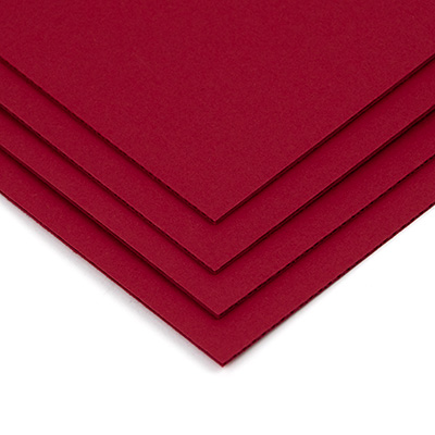 Examples of red (CHERRYRED) cardboard